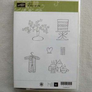 Stampin Up! A Slice of Life Cling Stamps